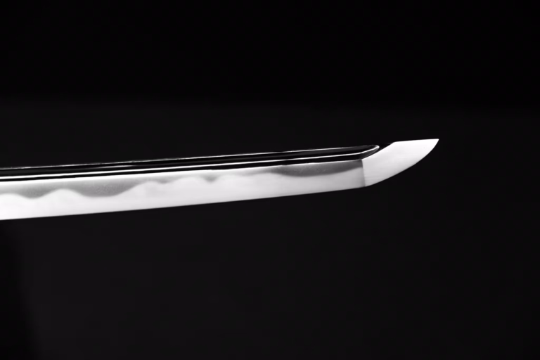 An Edo-period katana blade.