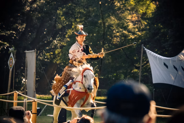 Yabusame: Photos from Meiji Shrine Grand Autumn Festival 2023